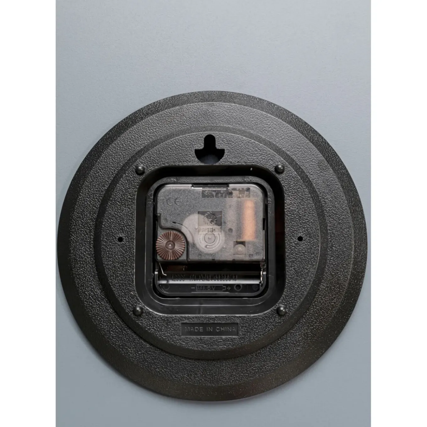 Horloge Murale Leonardo Gris/Dore O49Cm