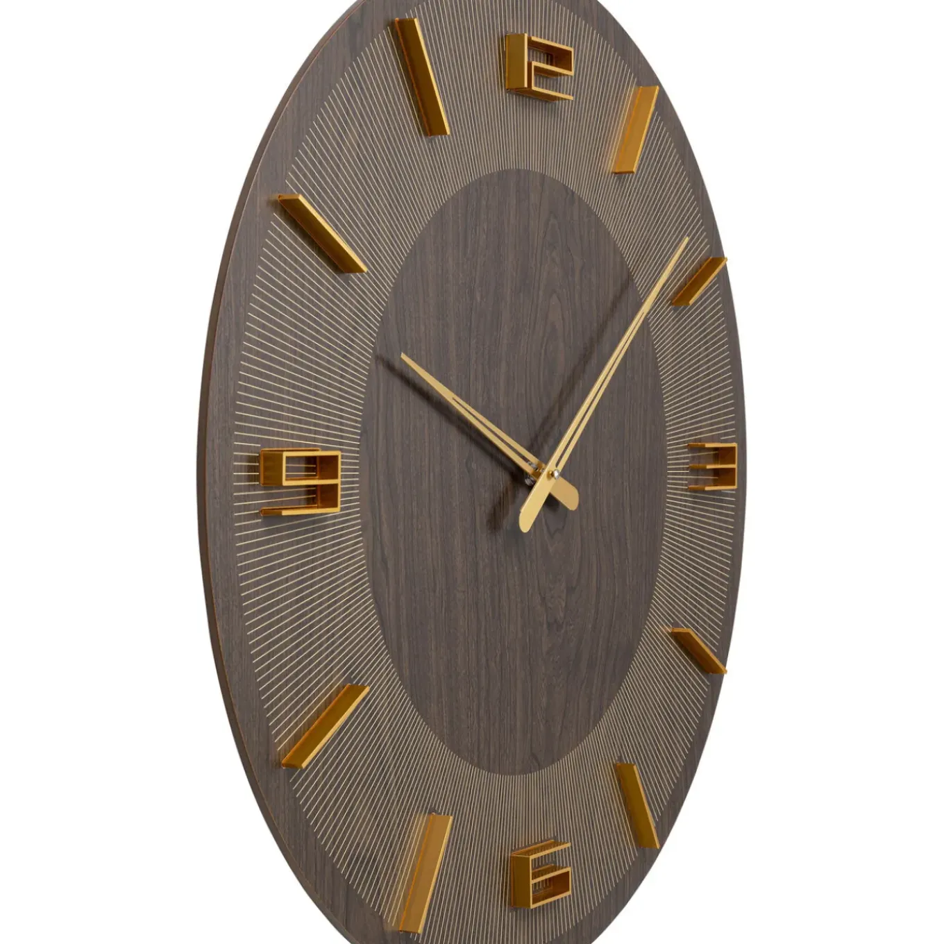Horloge Murale Levi Marron O60Cm