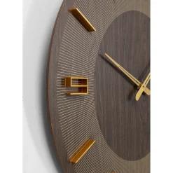 Horloge Murale Levi Marron O60Cm