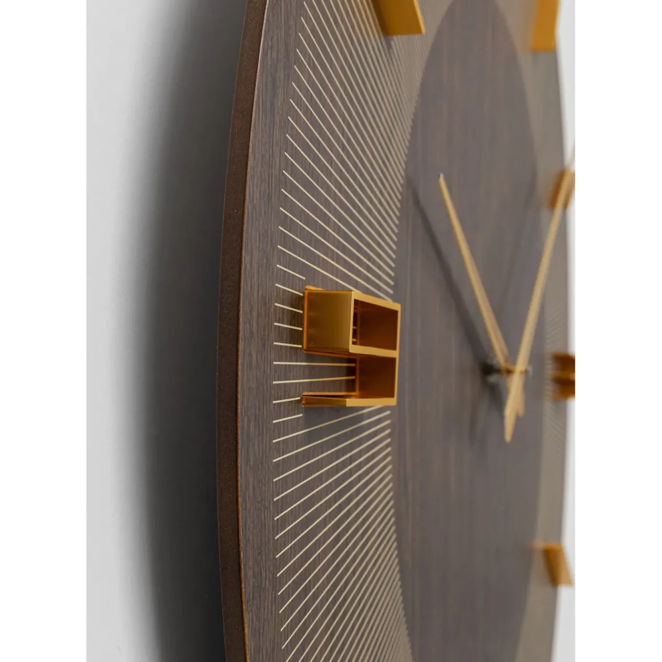 Horloge Murale Levi Marron O60Cm