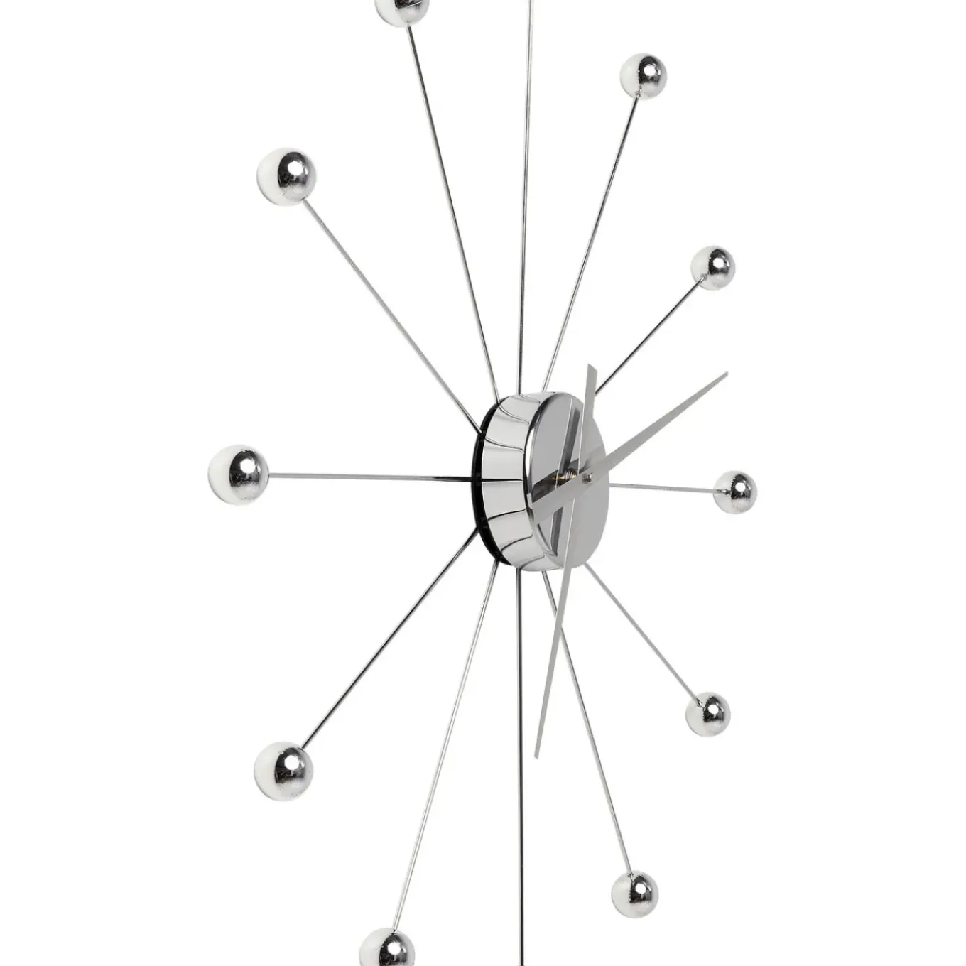Horloge Murale Like Umbrella Boules Chromees