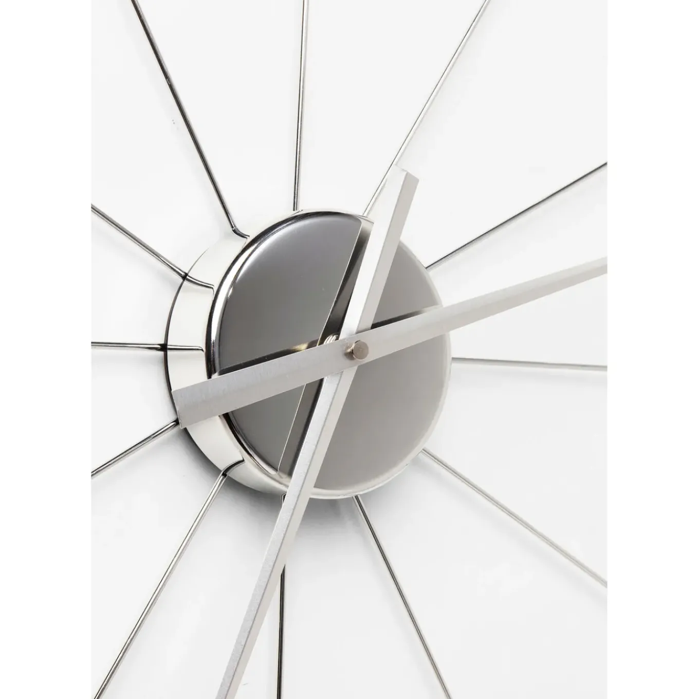 Horloge Murale Like Umbrella Boules Chromees