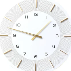 Horloge Murale Lio Blanc O60Cm