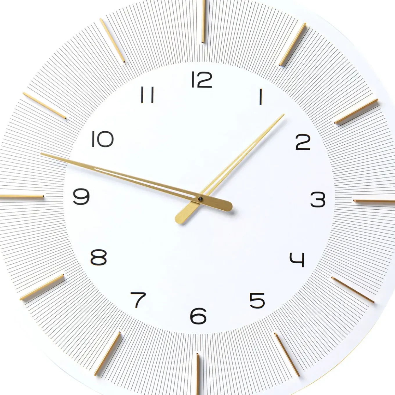 Horloge Murale Lio Blanc O60Cm