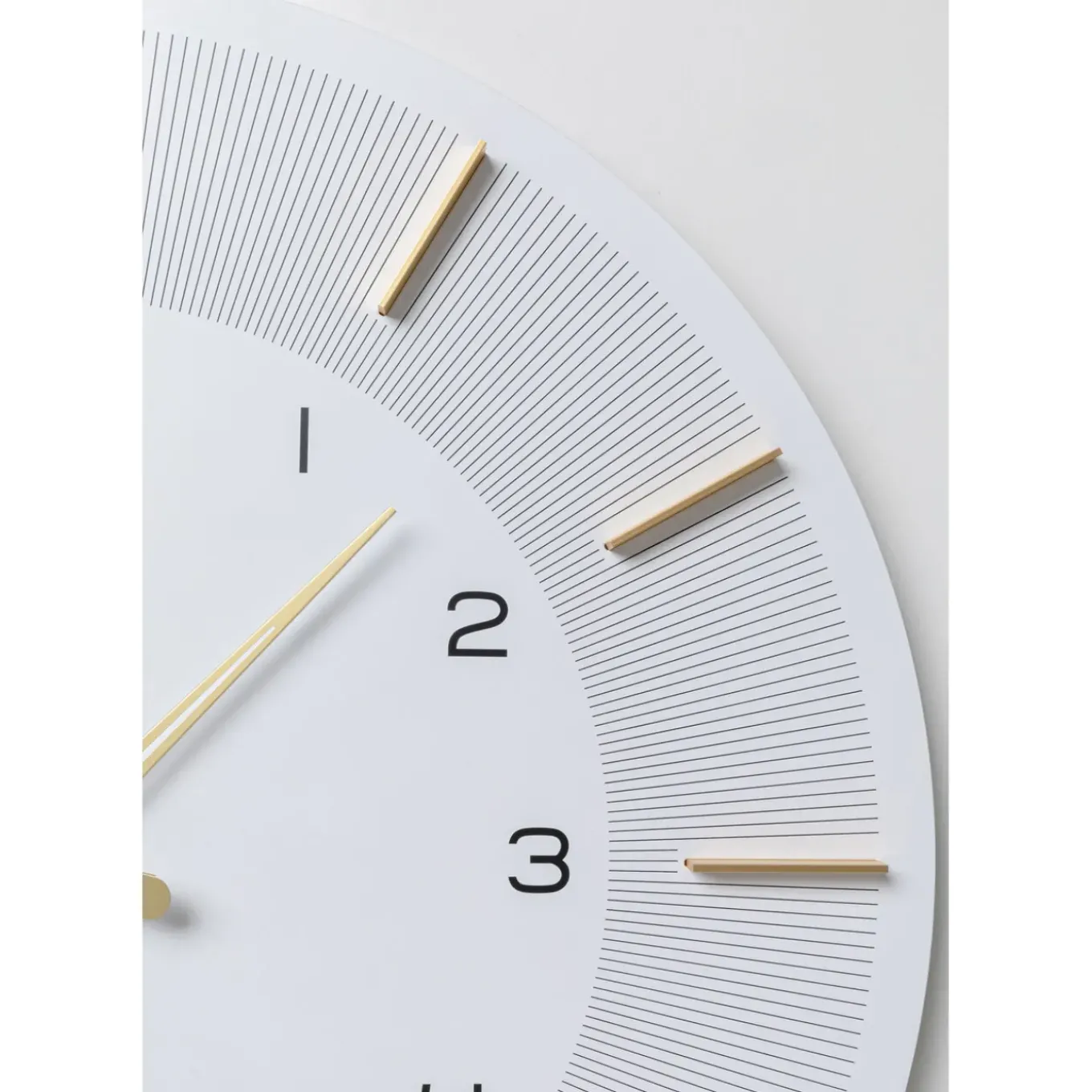 Horloge Murale Lio Blanc O60Cm