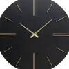 Horloge Murale Luca Noir O70Cm