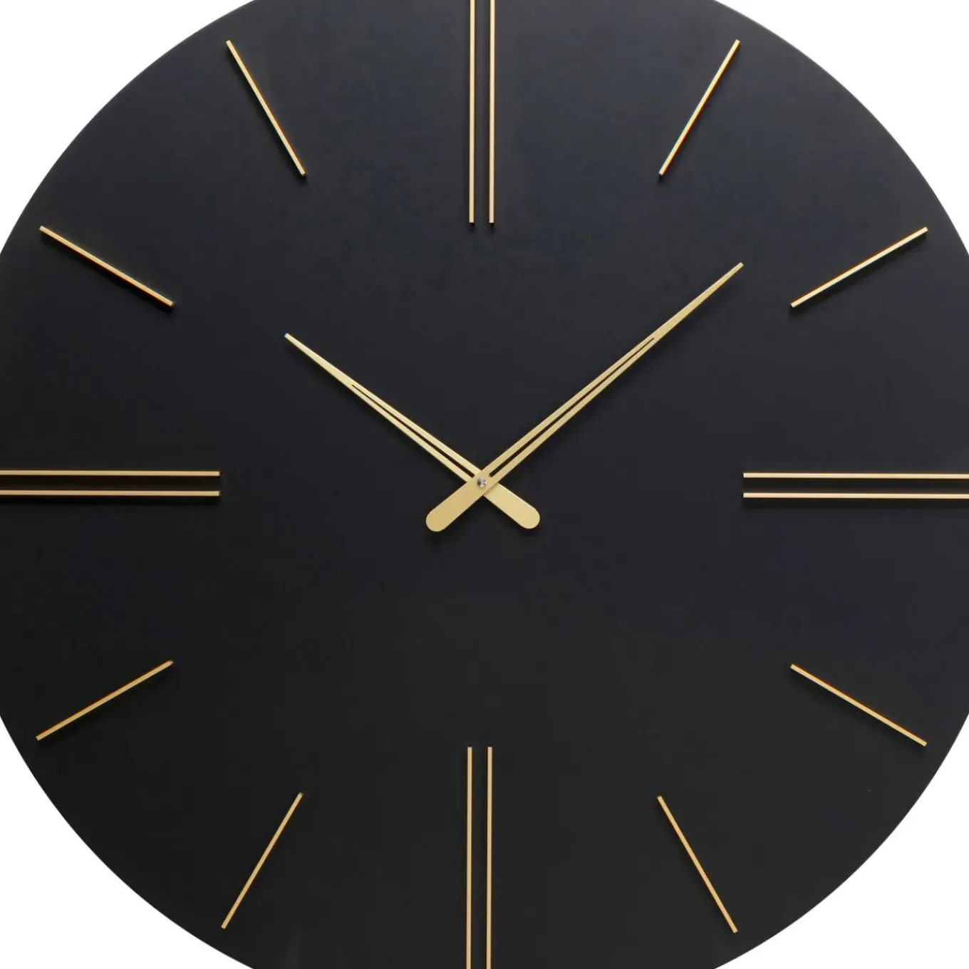 Horloge Murale Luca Noir O70Cm