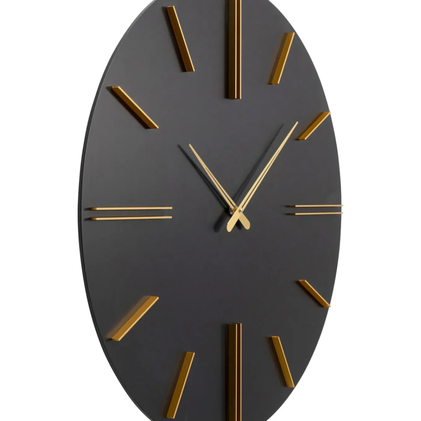 Horloge Murale Luca Noir O70Cm