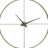 Horloge Murale Simple Pure Laiton O95Cm