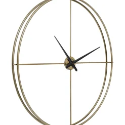 Horloge Murale Simple Pure Laiton O95Cm