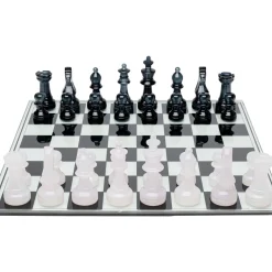 Jeu D Echecs Chess Transparent 60X60Cm