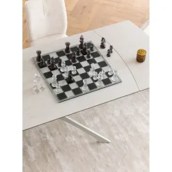 Jeu D Echecs Chess Transparent 60X60Cm