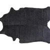 K&F Tapis Croco Noir 168X224Cm