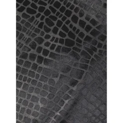 K&F Tapis Croco Noir 168X224Cm