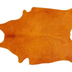K&F Tapis Croco Orange 167X226Cm