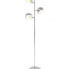Lampadaire Calotta Chrome