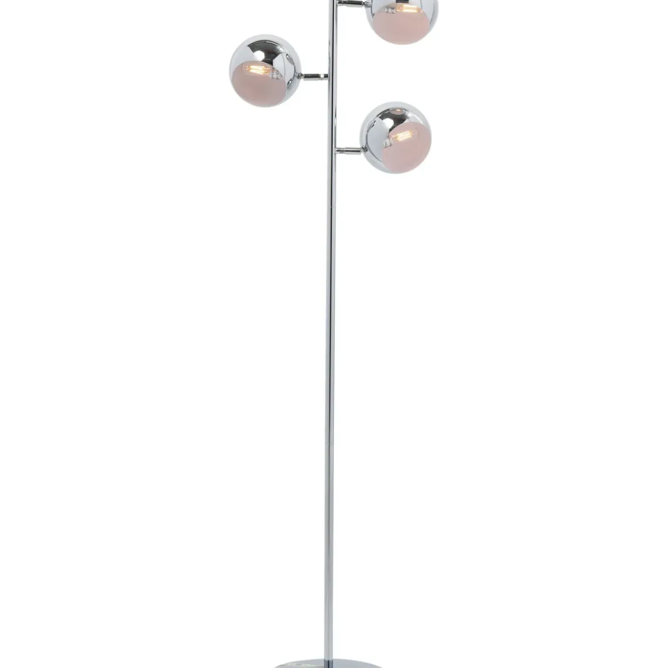 Lampadaire Calotta Chrome