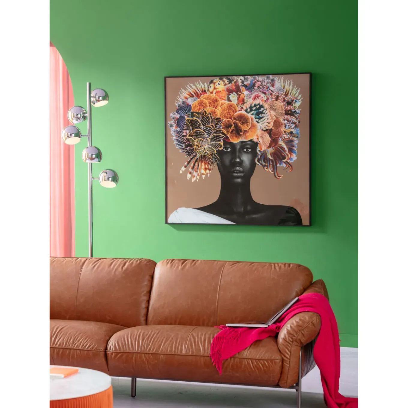Lampadaire Calotta Chrome 5