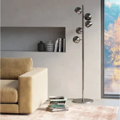 Lampadaire Calotta Chrome 5