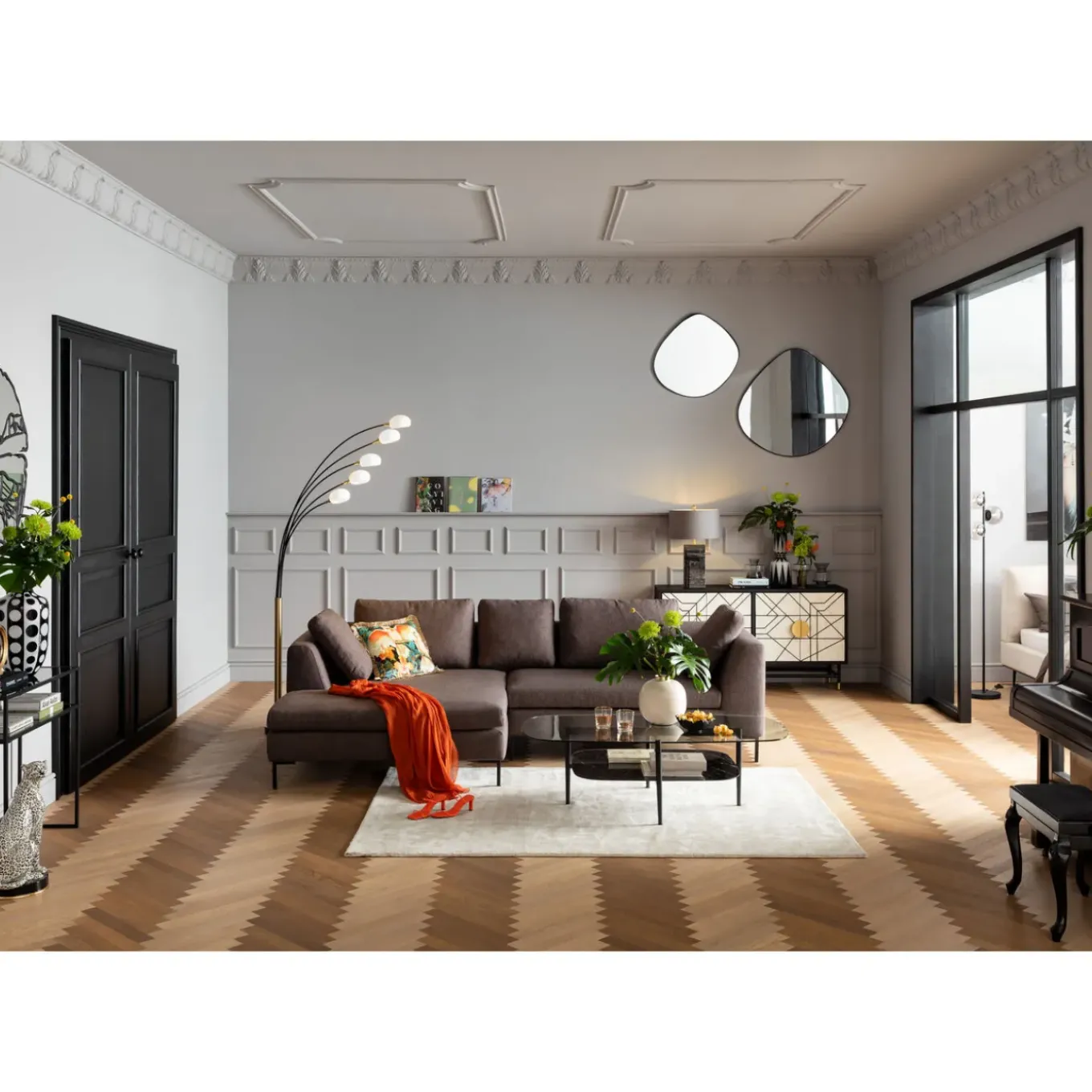Lampadaire Five Fingers Duo