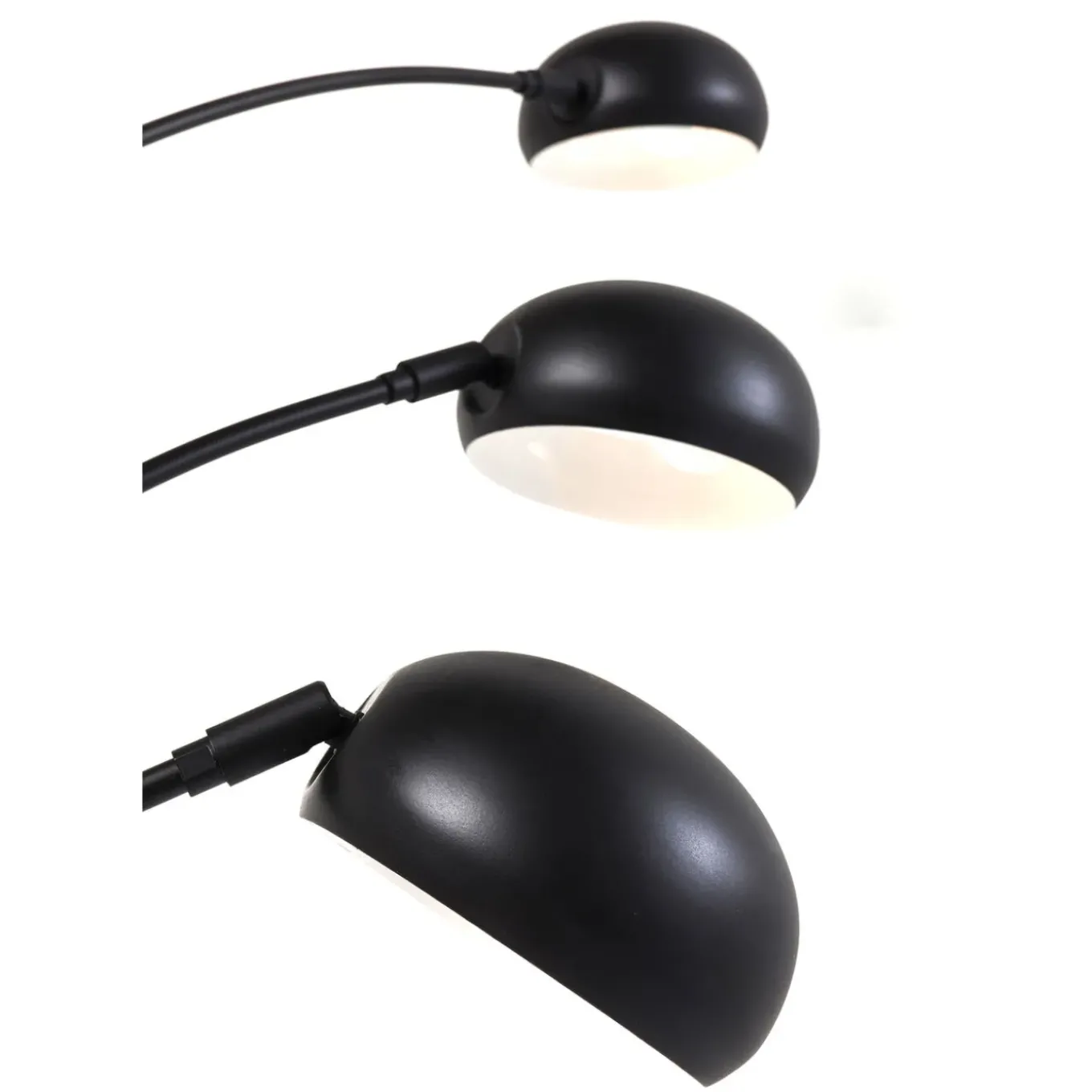 Lampadaire Five Fingers Noir Mat