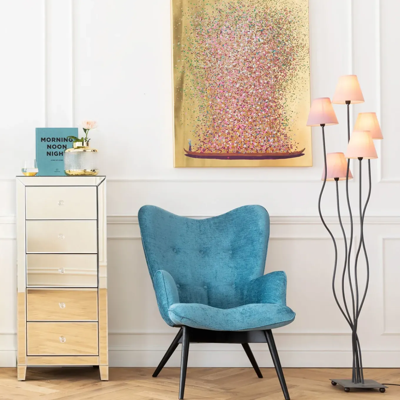 Lampadaire Flexible Berry Cinque