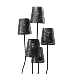 Lampadaire Flexible Noir Cinque