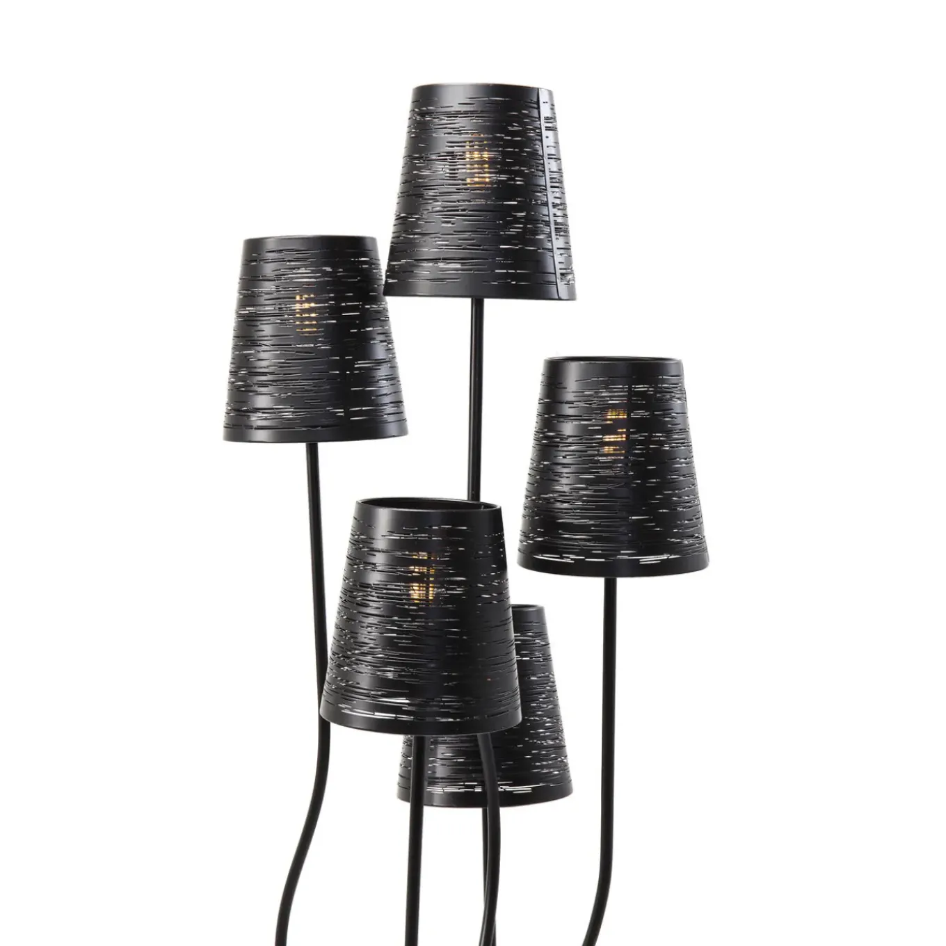Lampadaire Flexible Noir Cinque