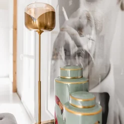 Lampadaire Golden Goblet Ball