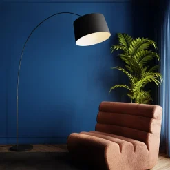 Lampadaire Gooseneck Noir