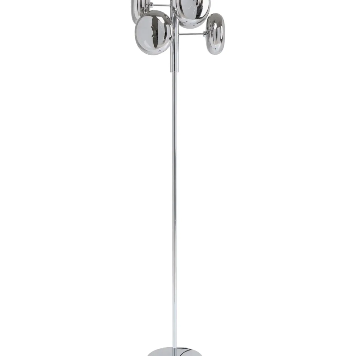 Lampadaire Headlight Chrome 163Cm