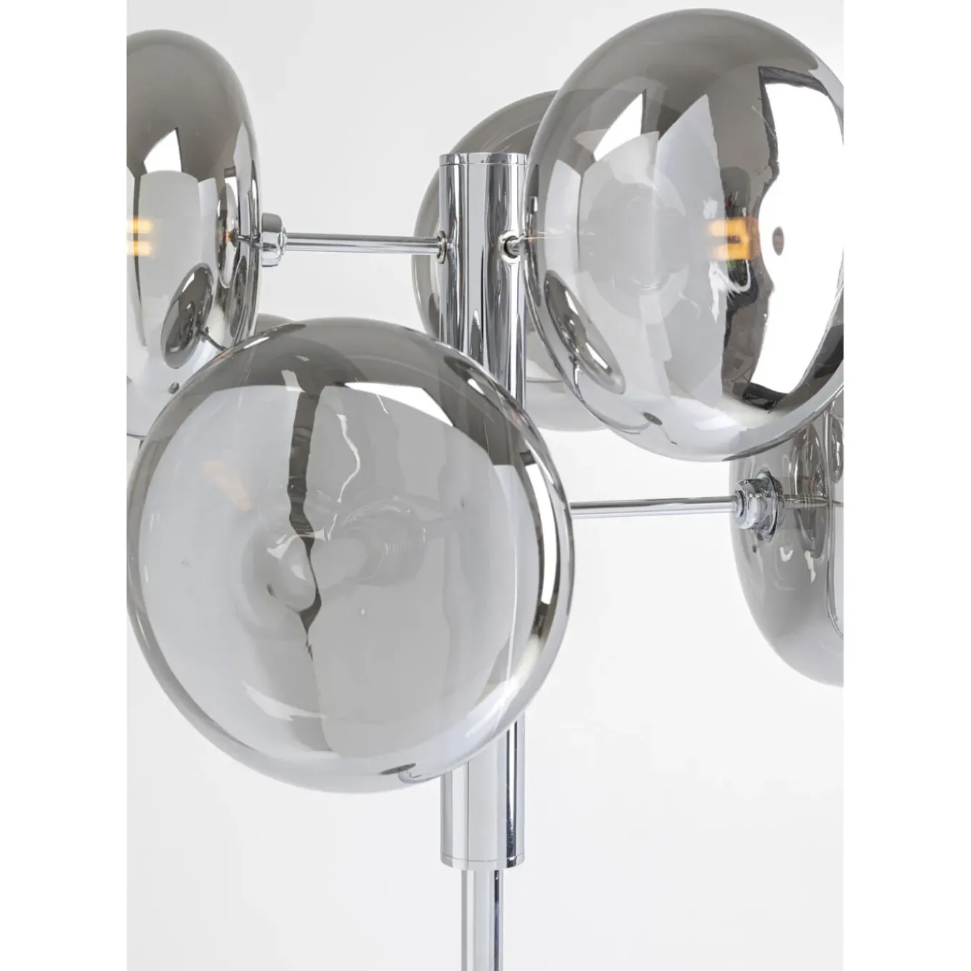 Lampadaire Headlight Chrome 163Cm