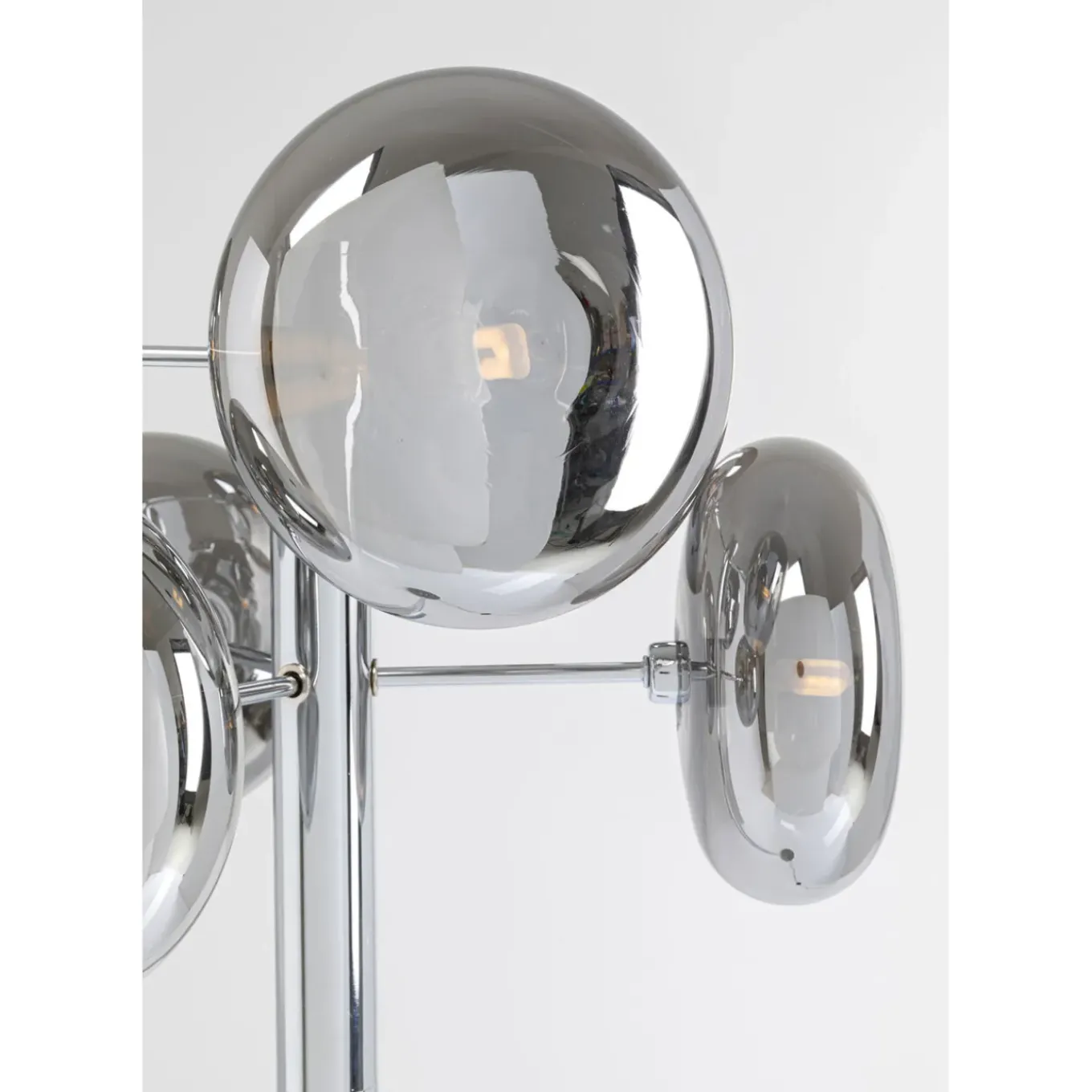 Lampadaire Headlight Chrome 163Cm