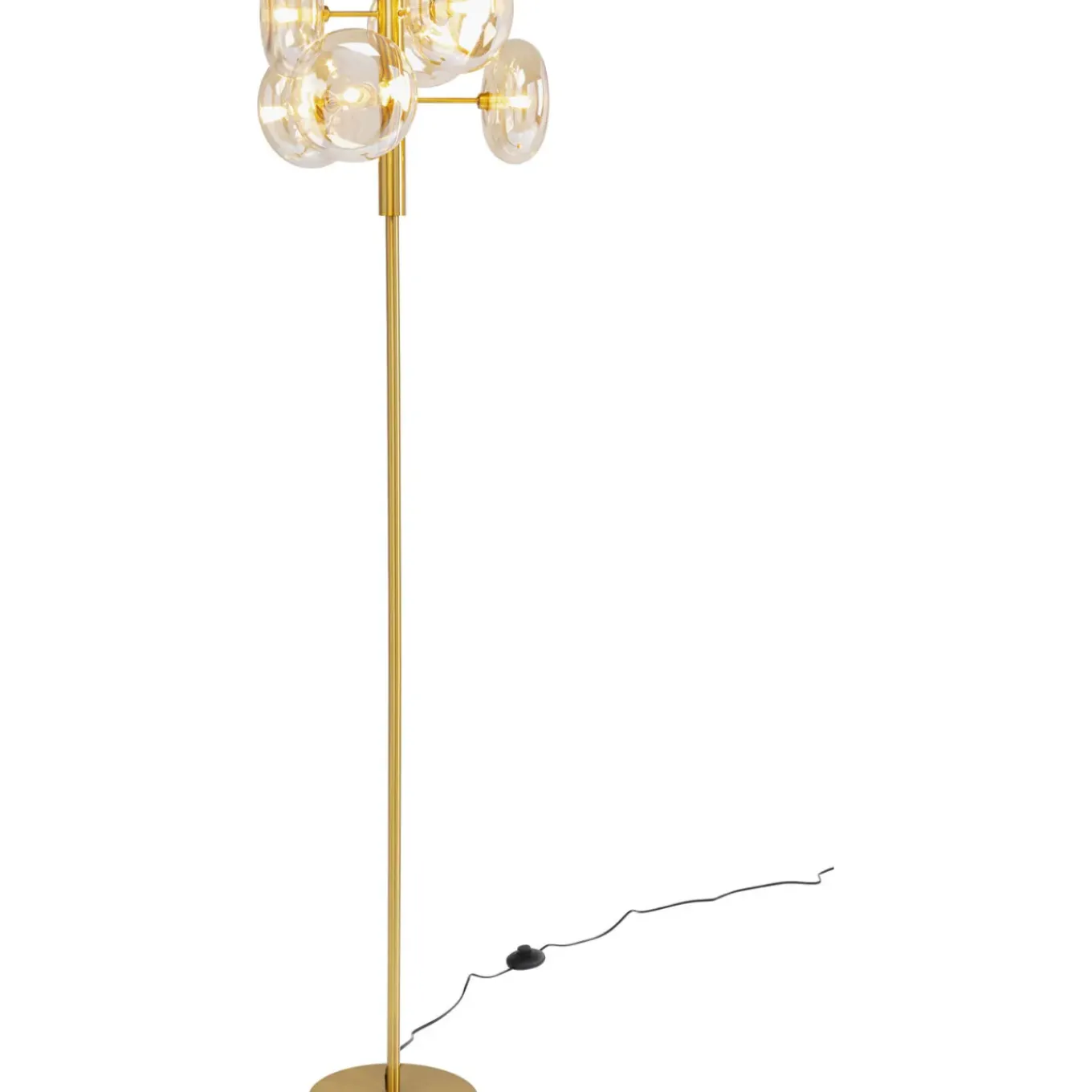 Lampadaire Headlight Laiton 163Cm
