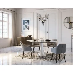 Lampadaire Pear Frame Noir 158Cm