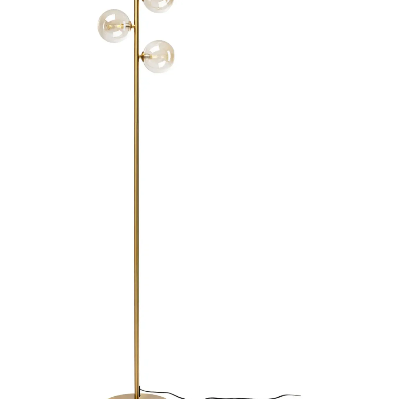 Lampadaire Three Balls Dore 160Cm