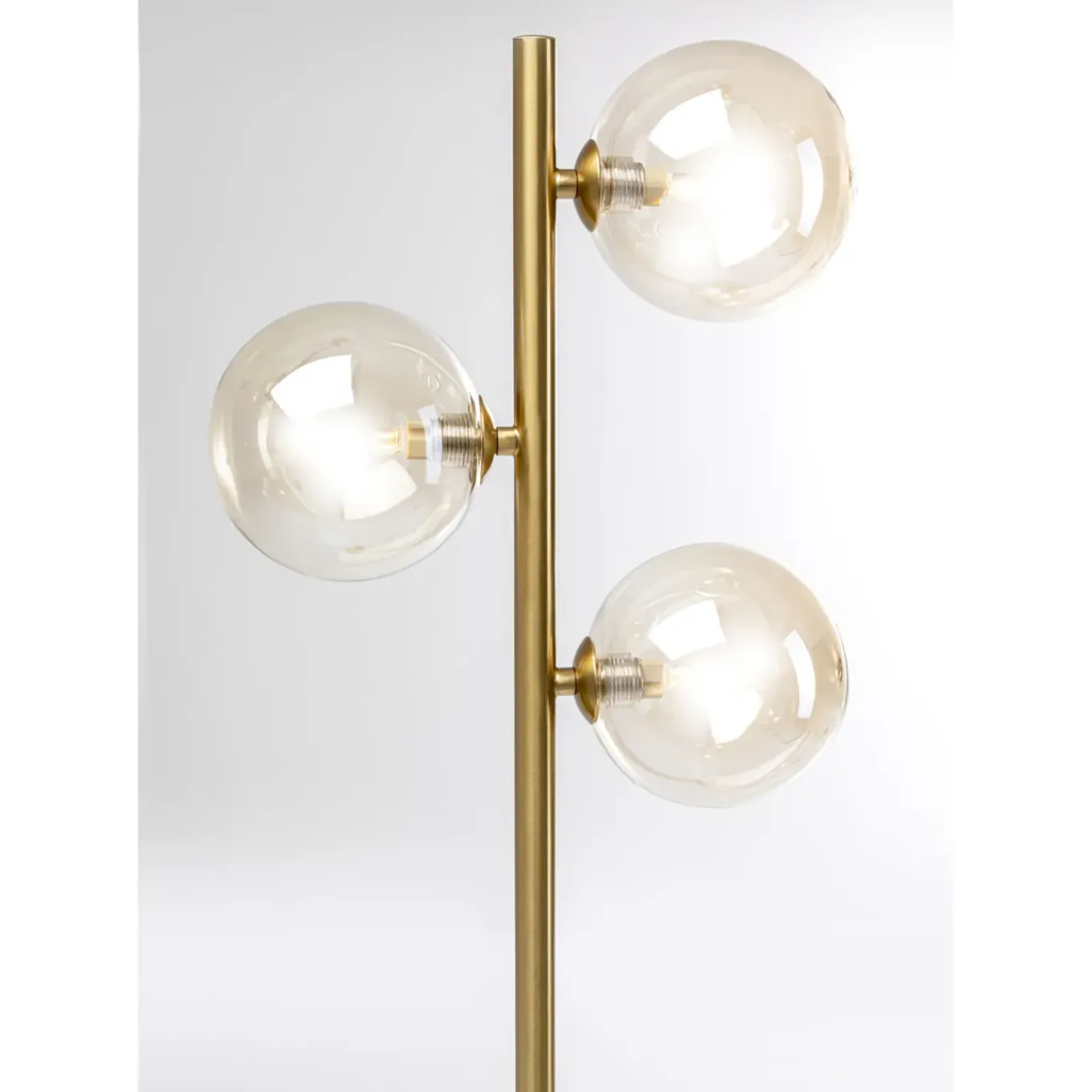 Lampadaire Three Balls Dore 160Cm