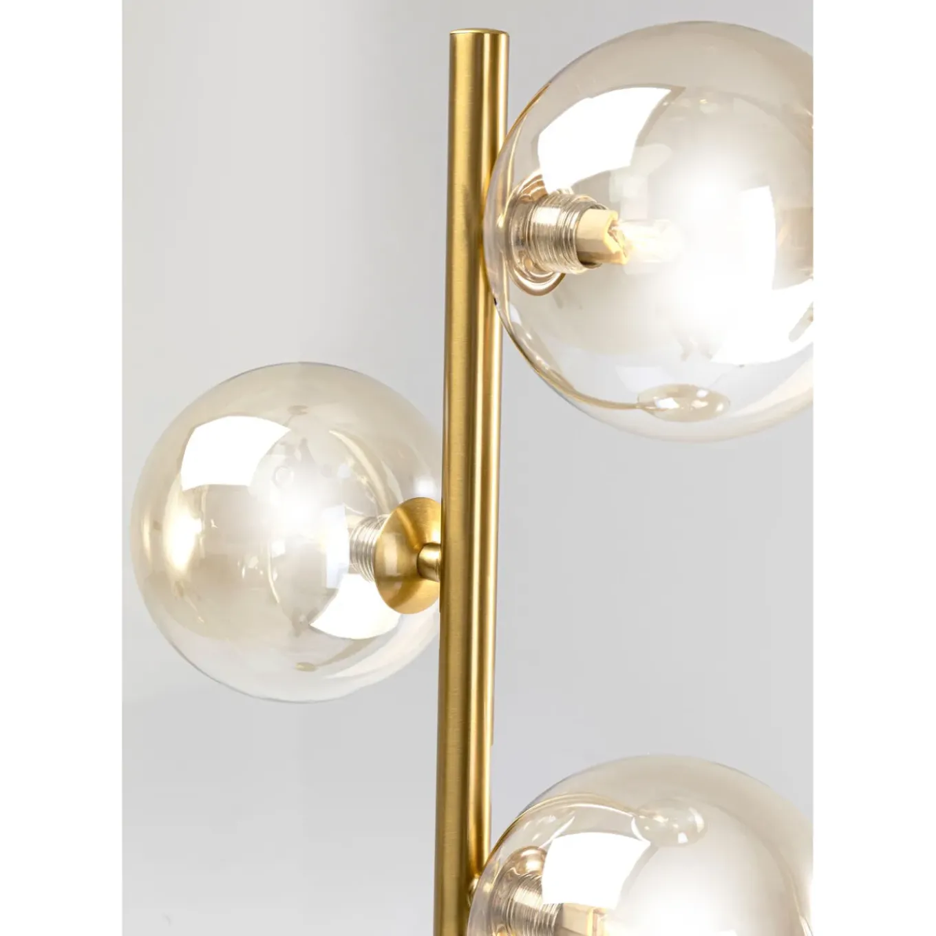 Lampadaire Three Balls Dore 160Cm