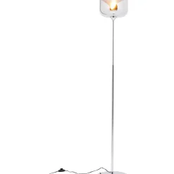 Lampdaire Goblet Ball Chrome