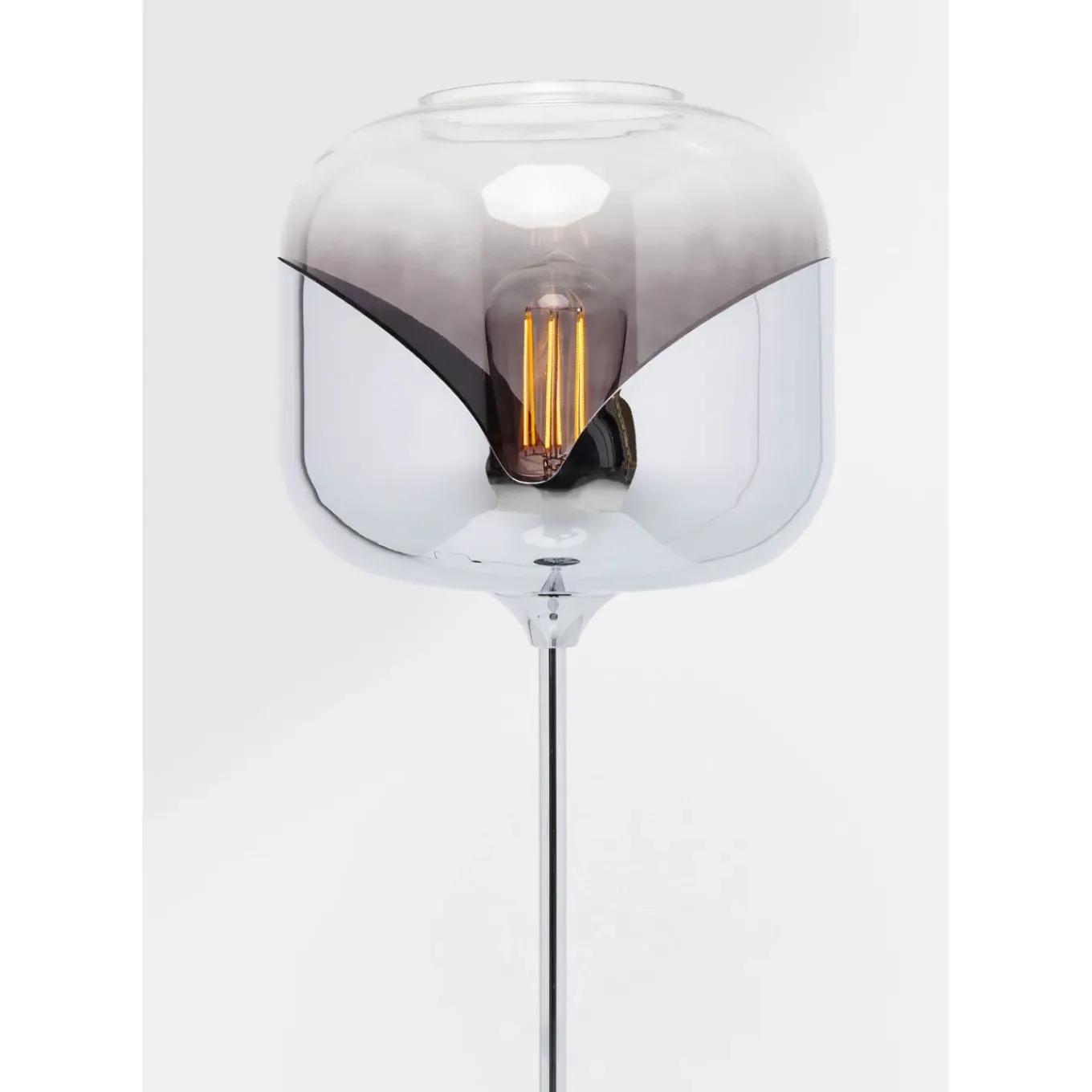 Lampdaire Goblet Ball Chrome