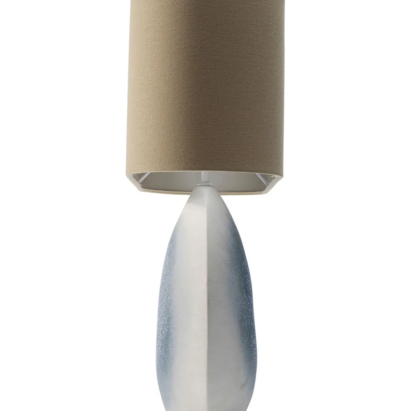 Lampe A Poser Agate Bleu 57Cm