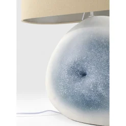 Lampe A Poser Agate Bleu 57Cm