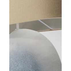 Lampe A Poser Agate Bleu 57Cm