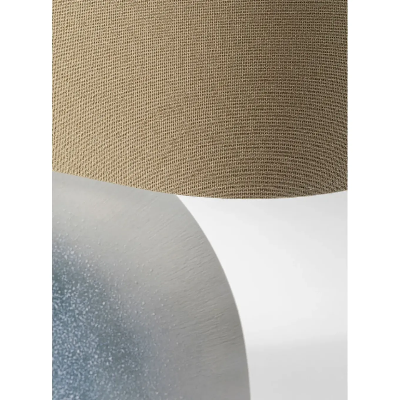 Lampe A Poser Agate Bleu 57Cm