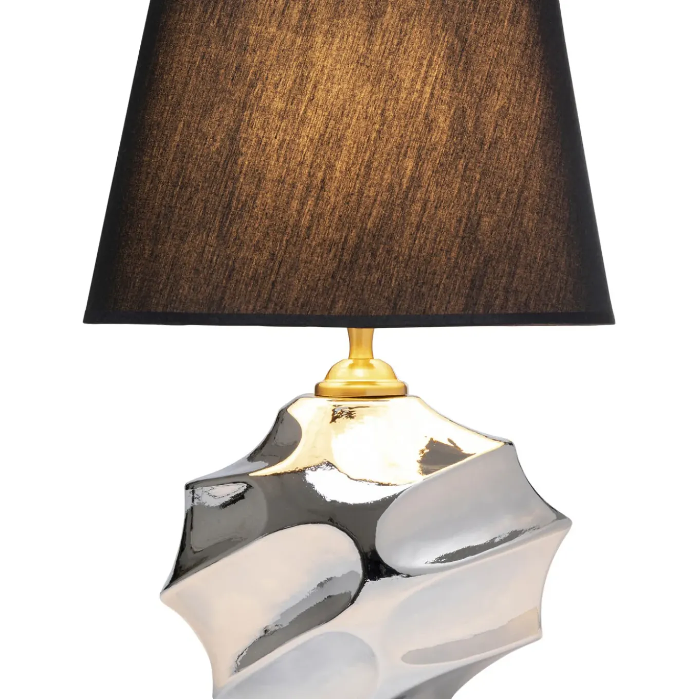 Lampe A Poser Alba Argente 42Cm
