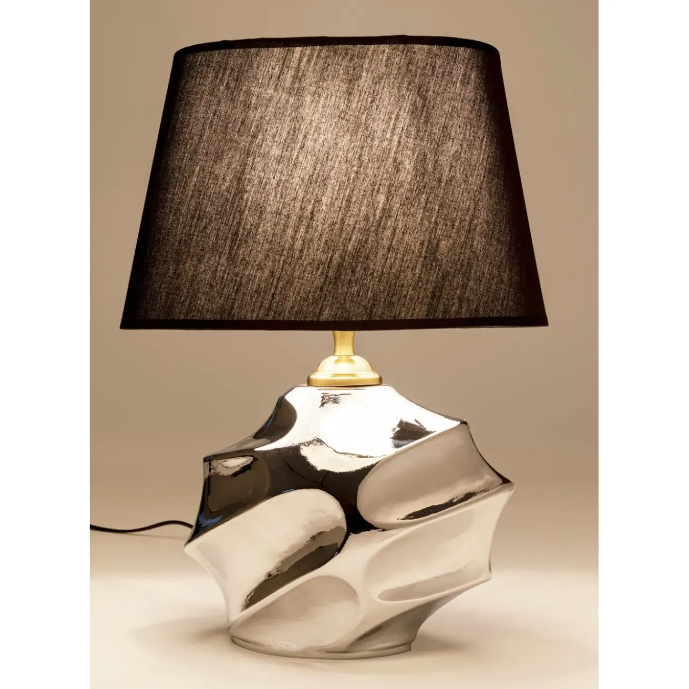 Lampe A Poser Alba Argente 42Cm