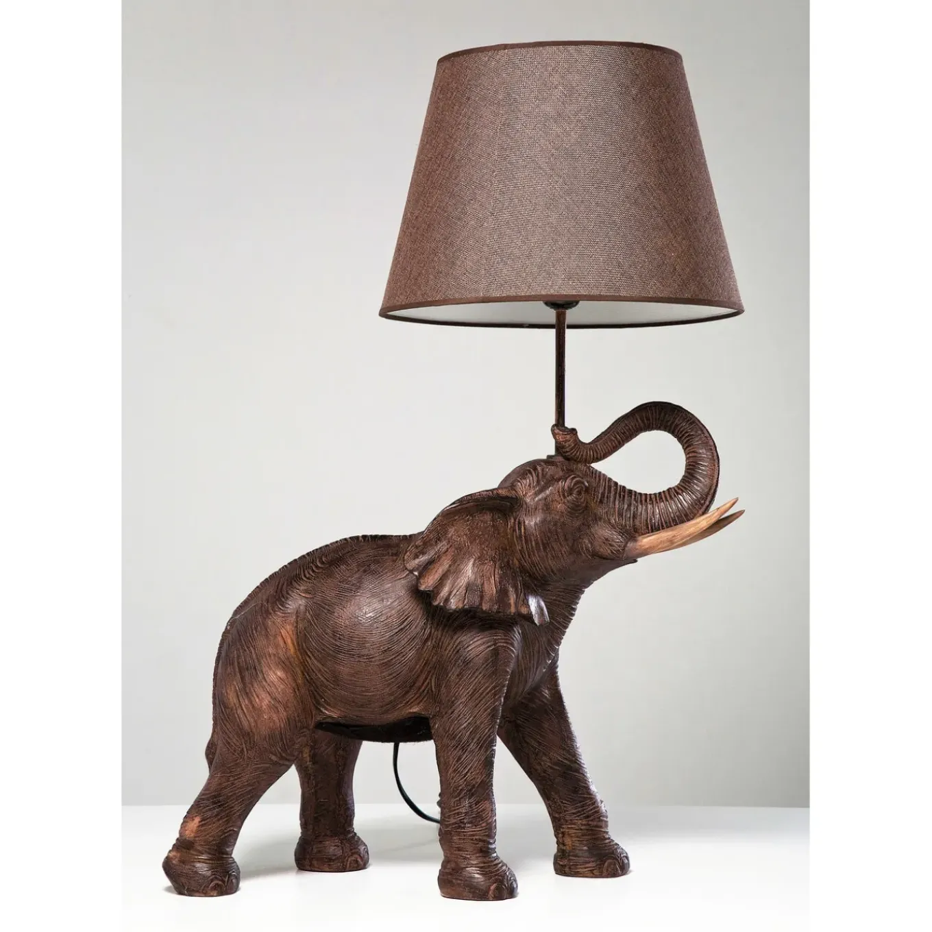 Lampe A Poser Animal Elephant Safari 74Cm