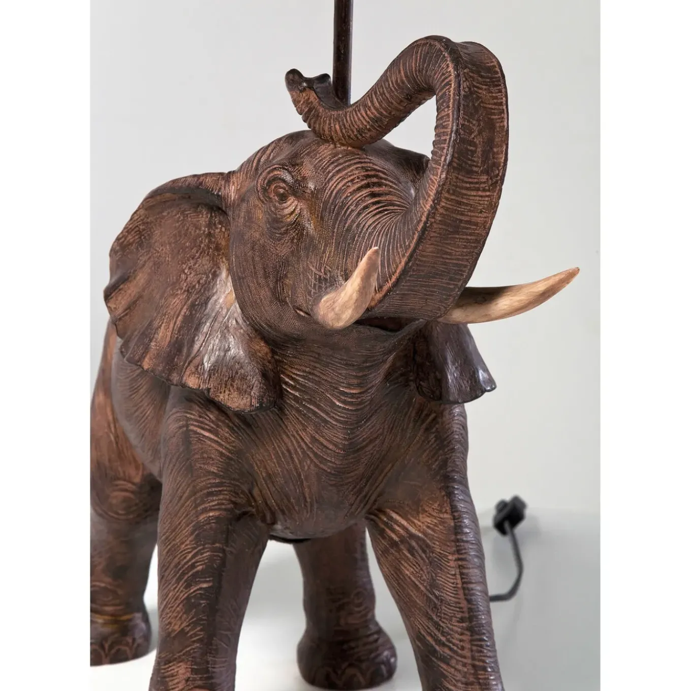 Lampe A Poser Animal Elephant Safari 74Cm
