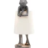 Lampe A Poser Animal Frog Gris