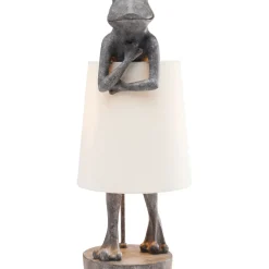 Lampe A Poser Animal Frog Gris